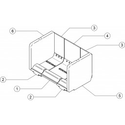 Riva Studio 500 Fire Brick Assembly Mk1.5