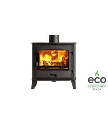 County 5 Wide Eco stove with fixed Grate