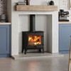 County 8 Woodburning stove Single Door 