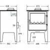 Dalby Eco Smoke Control - standard/logstore