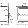 Dalby Eco Smoke Control - standard/logstore