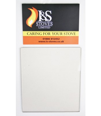 Si40 Replacement Stove Glass 314mm x 222mm