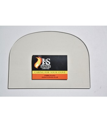 Heta 4kw Replacement Stove Glass 255mm x 173mm