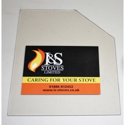 Merlin Ploughman Replacement Stove Glass 195mm x 146mm