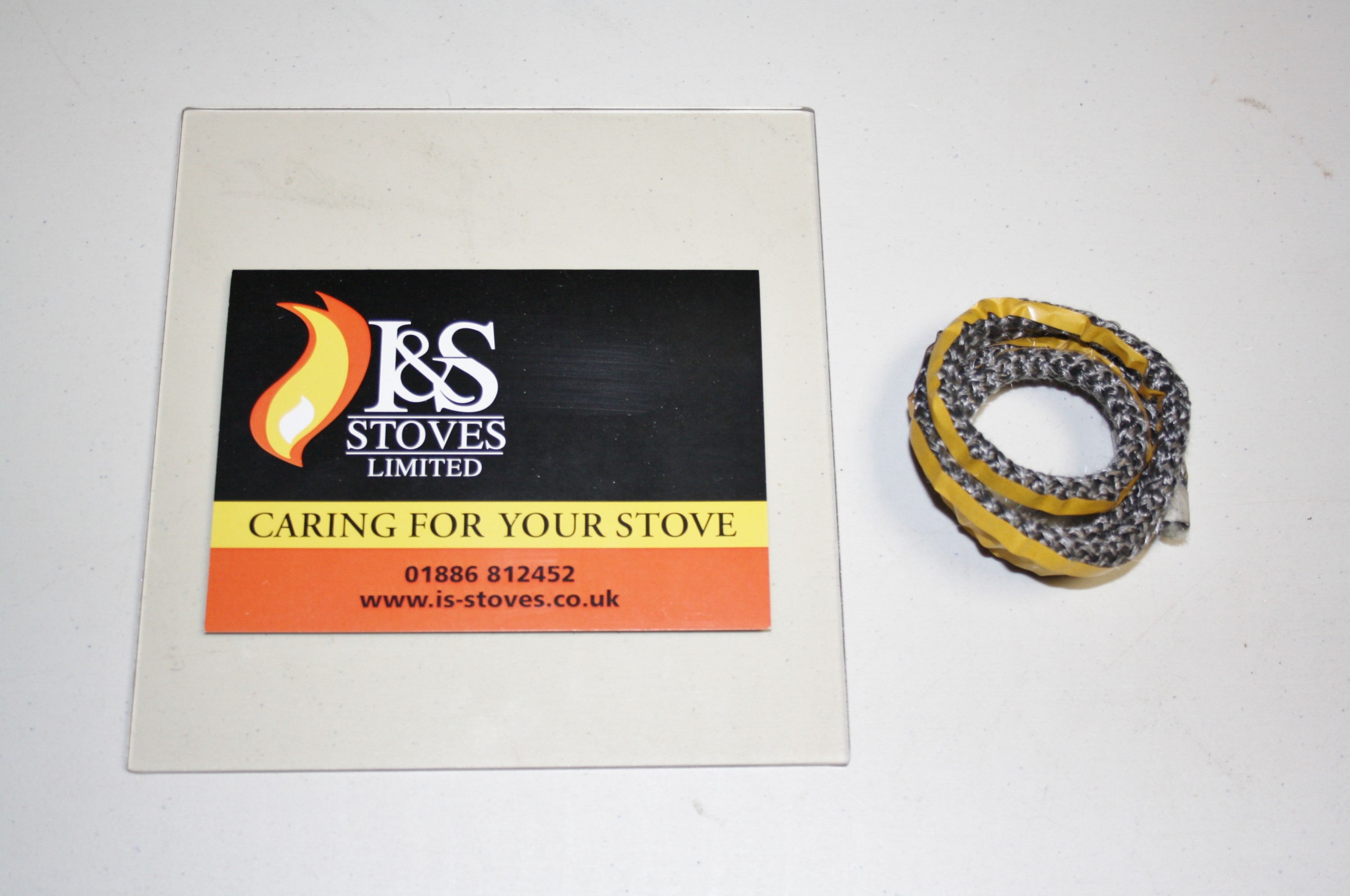 Woodburning Stoves Country Kiln 10 Stove Replacement Glass 260mm x 185mm 