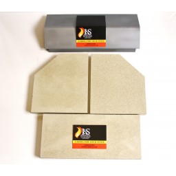 Clearview Vision 500 Fire Brick & Baffle Set