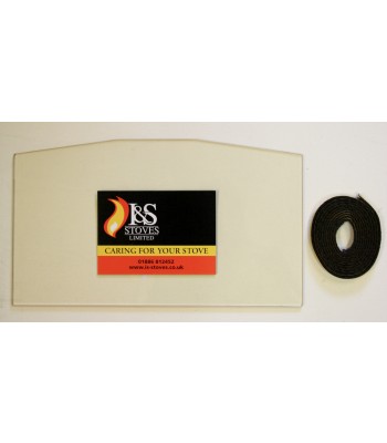 Broseley Serrano 7 SE Replacement Stove Glass 426mm x 225mm x 5mm