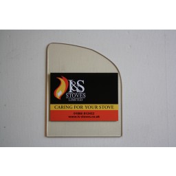 Natural Heating Polar (2D) Replacement Stove Glass 219mm x 142mm