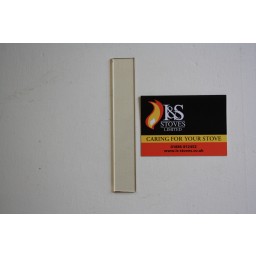 Natural Heating Art Fogo (Side) Replacement Stove Glass 255mm x 80mm