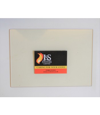 Pevex/Suffolk Inset 50 Replacement Stove Glass 488mm x 480mm