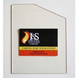 Hunter Avalon 5 Inset 2 Door Stove Glass 342 x 204mm