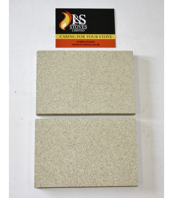 Fire Bricks 6 x 9 inch pack of two