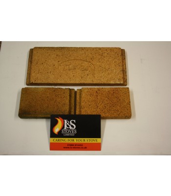 Rear Brick Set for Tiger Inset Stove