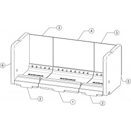 Riva Studio 500 Fire Brick Assembly
