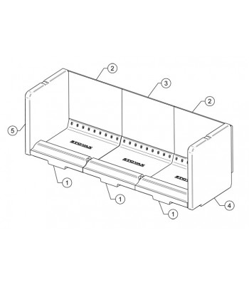 Riva Studio 2 Inset Fire Brick Set Mk 1/Mk 1.5- MEC10408 