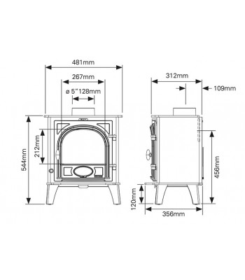 Stockton 5 Stove ECODESIGN 