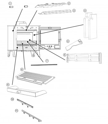 Stockton 5 Wide Eco Spares - select from Diagram