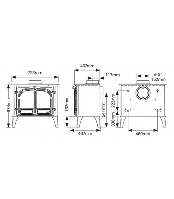 Stockton 11 Stove ECODESIGN 