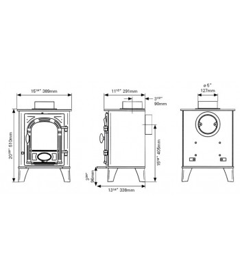 Stockton 3 Stove ECODESIGN 