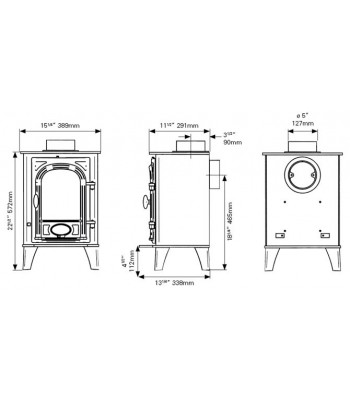 Stockton 4 Stove ECODESIGN 