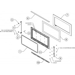 Riva Studio 1 Cassette Stove Mk1 Door Parts